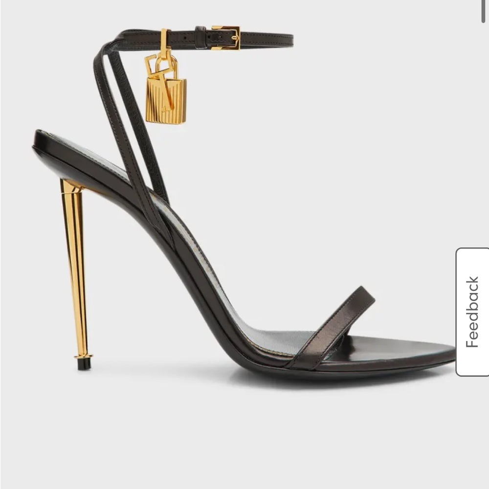 Tom Ford lock stiletto sandals